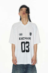 Retro Striped Jersey T-Shirt