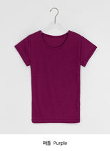 シュルベーシックカラー半袖Tシャツ