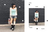 Distressed Washed Denim Hot Pants (3c)