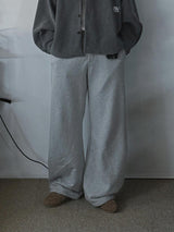 ASCLO D Ring Curve Sweat Pants (3color)