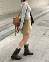 Work Corduroy Pocket Skort Pants