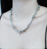 Heart Ball Chain Necklace