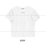 Titz アイレットクロップショートスリーブ