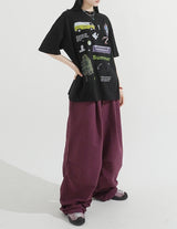 Green Summer Overfit T-Shirt