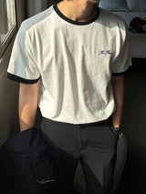 ASCLO Le Fleur Short Sleeve Ringer T (3color)