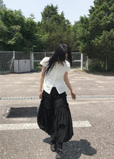 フリルパフスカート