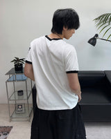 トラン 87 エンブレム リンガー ショートスリーブ Tシャツ