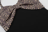 Sera Leopard Ribbon Camisole