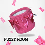 Fuzzy Pot_Ribbon_Hot pink (Hot pink)