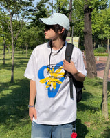 fade denim ball cap(Light Blue)