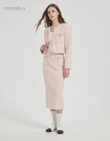 Sally Gold Burton Tweed Two-Piece Set-Up Short/Long ver