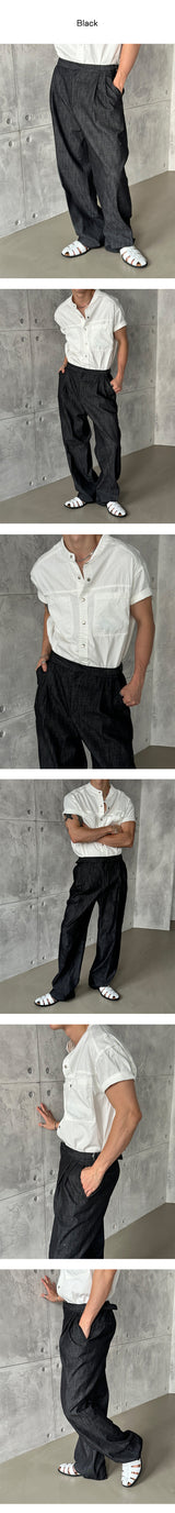 [S/S] Cool two tuck wide pants (3color)