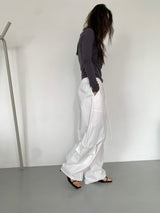 FOLD CARGO WIDE PANTS (5C)