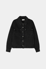 Dyeing Crop Trucker Jacket (No.851)
