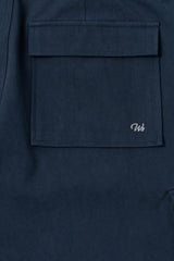 グレインバミューダパンツ_navy