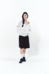 Bermuda Lace Pants Black