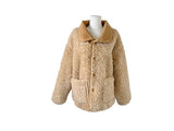 Manda Reversible Suede Fur Mustang