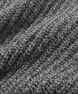 Women’s Knit Zip-Up Cardigan Charcoal
