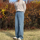 Semi-Wide Side Banding Denim