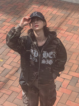 Cypher Camo Hoodie Zip-Up