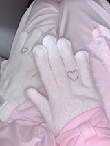 princess house 手袋 - white