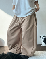 ナイロン🥠サイドピンタックバルーンパンツ💚5COLOR