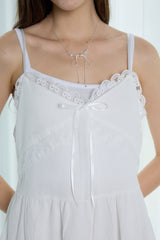 リボンデューネックレス