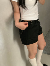Nathan belt shorts