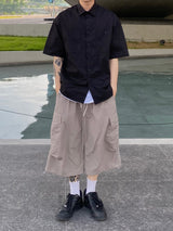 Nylon Stopper Half Pants 4C