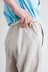 Stretch jogger pants, Beige