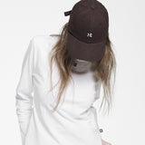 Holy Symbol Small Logo Ball cap_BURGUNDY
