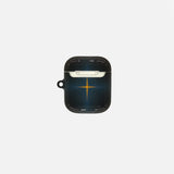 サンビームケース_オレンジブラック(airpods)