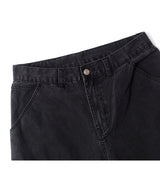 LB ウォッシュド オックスフォード カーペンターパンツ (Black)