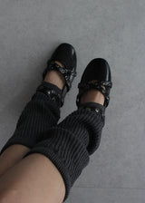 STUD FLAT SHOES