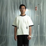 PEANUT STAIN - インターナル キドニー リンガー アイボリー オーバーサイズド Tシャツ