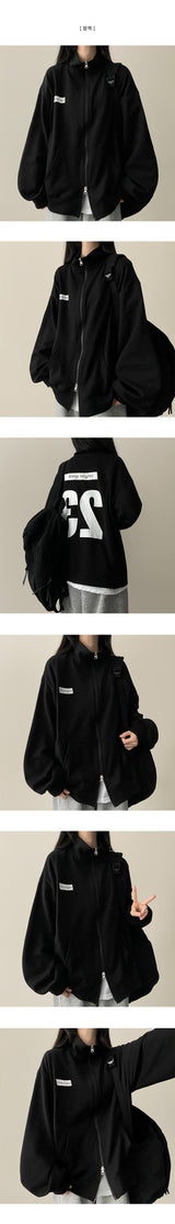 Lijin two-way zip-up