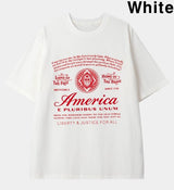 アメリカリバティプリンティド半袖Tシャツ