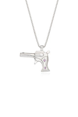 Love Gun Pendant Necklace (PK)