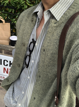 Land Y Alpaca Round Knit Cardigan