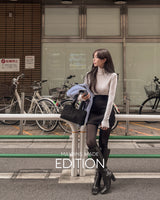 【MADE】Hlineニットミニスカート