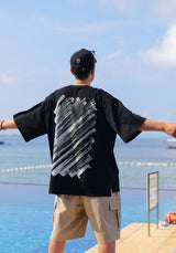 POS OVER FIT HALF TEE
