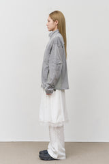 (W) Ant Dot Bootscut Pants