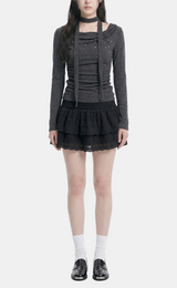 Sena Draped Scarf Top