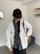 [unisex] Okia Two-Way Hood Zip-Up