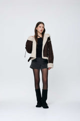 ADORABLE HOOD MUSTANG / BROWN