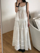 Lia lace long skirt (one color)