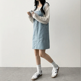 アイドルリネンサマーバックルラウンドニット