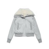 Elena Fur Collar Zip Jacket