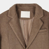 Brulee Wool Over Blazer