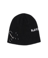 BLACKBOND エンブロスロゴピアスビーニー (ブラック)